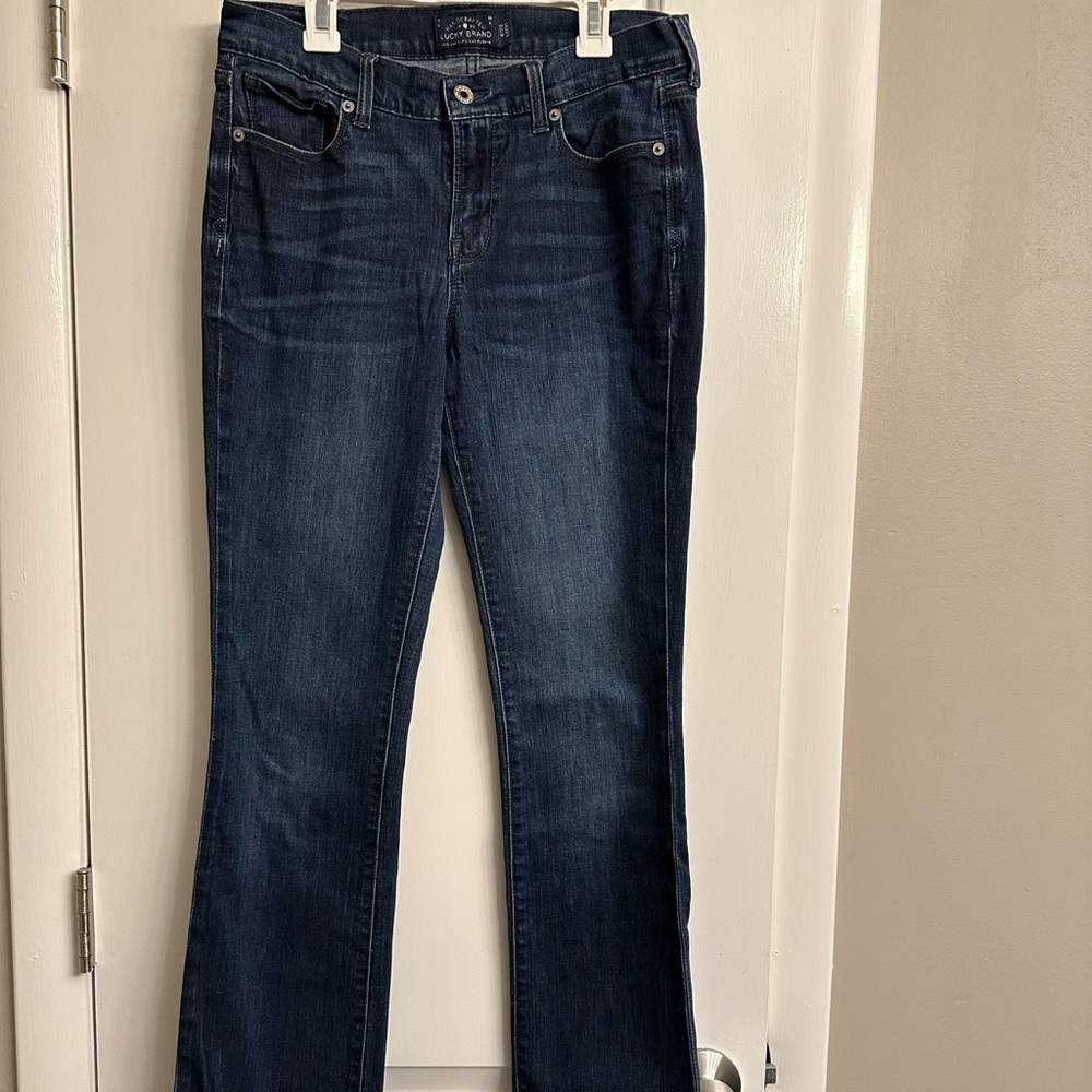 Lucky Brand Brooke Slim Boot Denim Jeans Size 6/28 Long